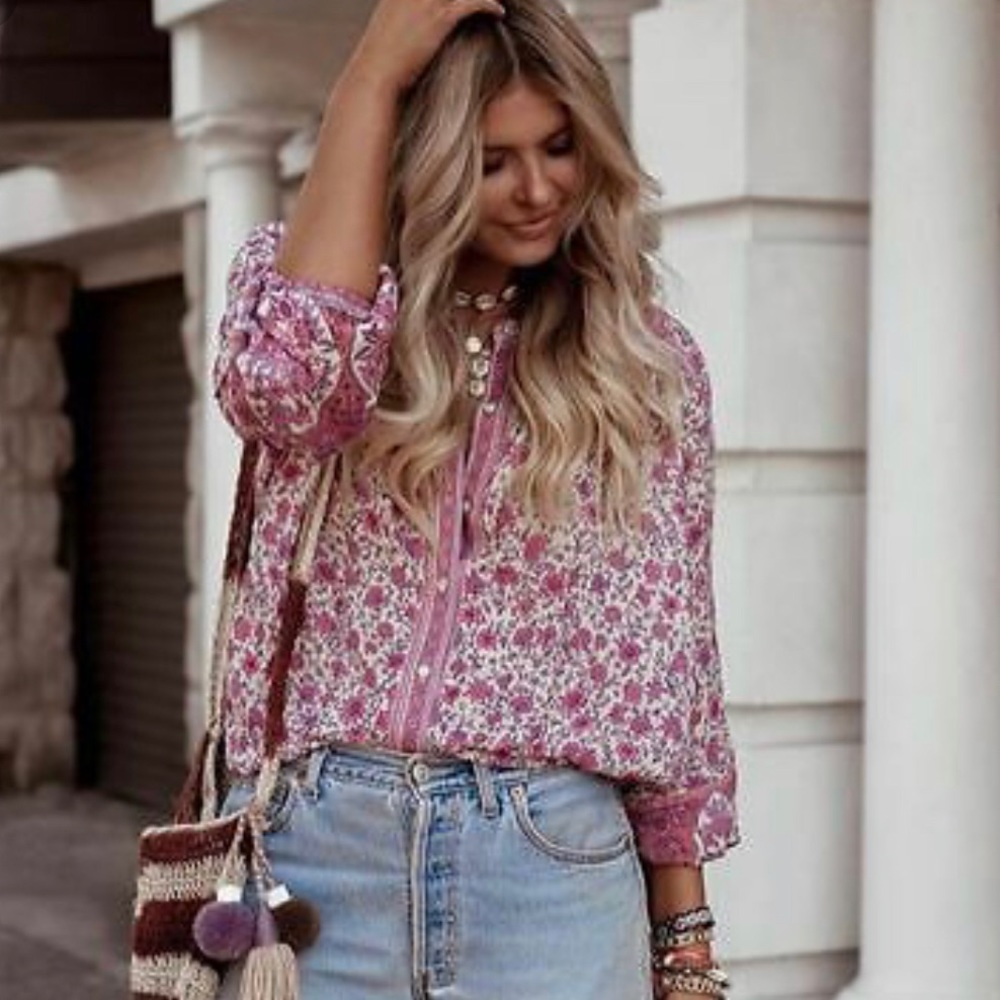 Spell jasmine blouse